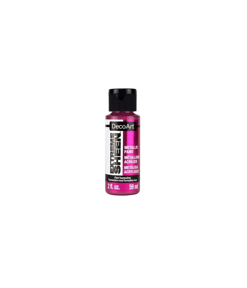 DecoArt Extreme Sheen Metallic Paint 59ml 2oz - Pink Tourmaline