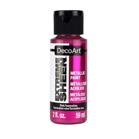 DecoArt Extreme Sheen Metallic Paint 59ml 2oz - Pink Tourmaline