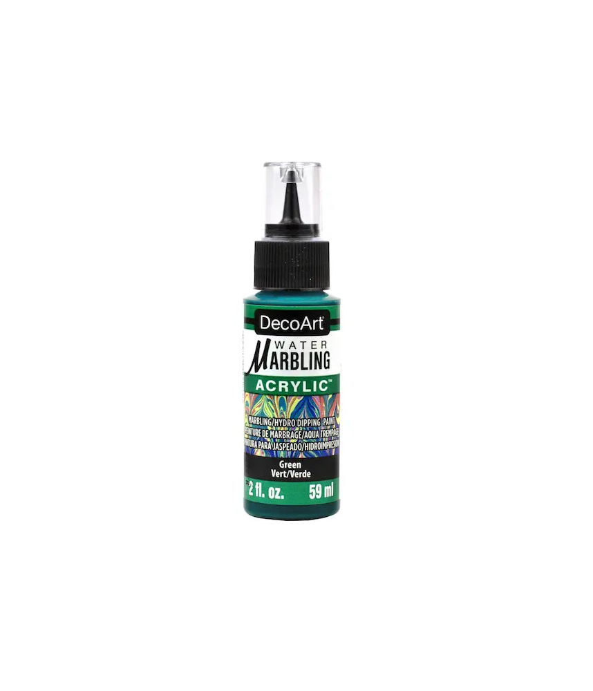 DecoArt Water Marbling Acrylic Paint 2oz (59ml) - Green