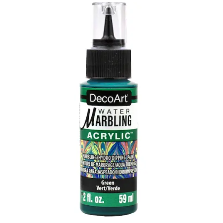 DecoArt Water Marbling Acrylic Paint 2oz (59ml) - Green