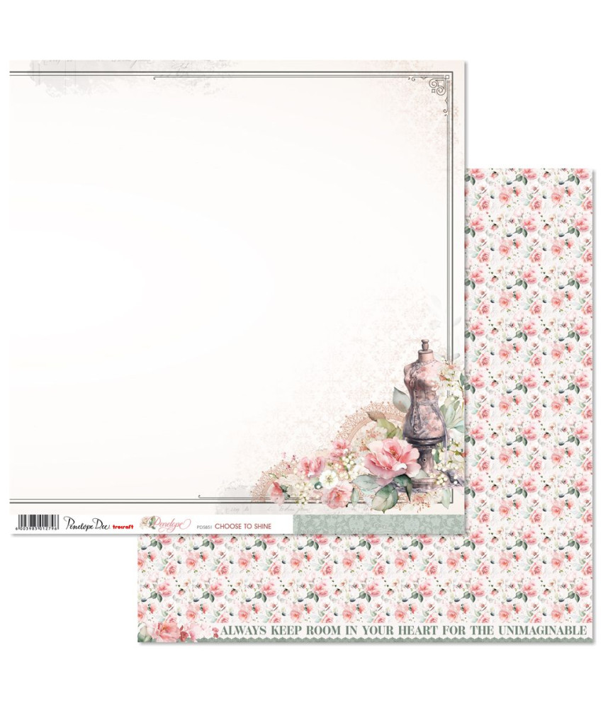 Penelope Dee 12 x12 Penelope Paper - Choose To Shine