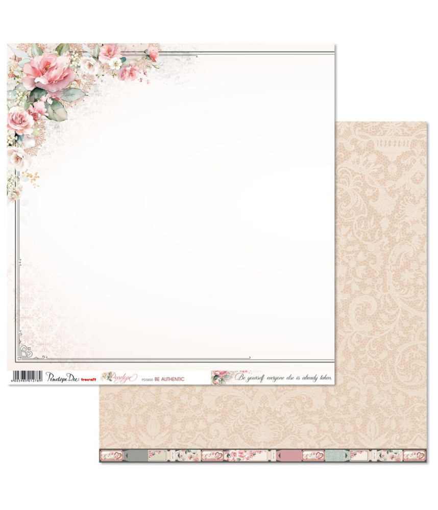 Penelope Dee 12 x 12 Penelope Paper Be Authentic