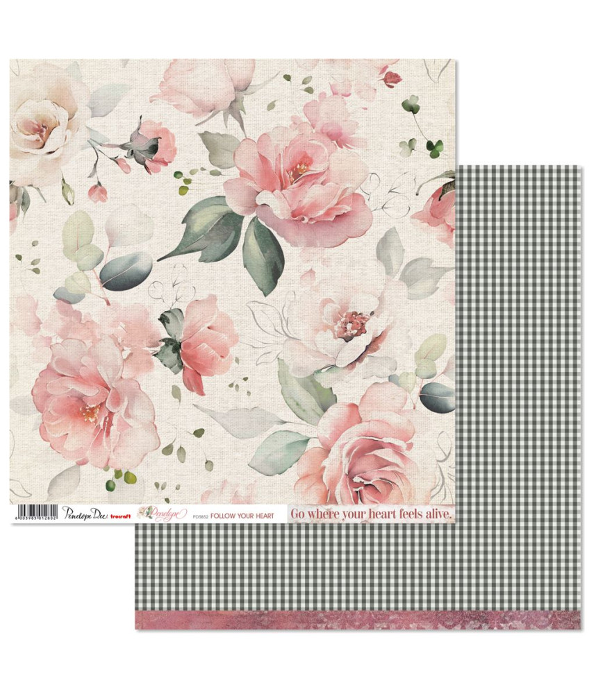 Penelope Dee 12 X 12 Penelope Paper - Follow Your Heart