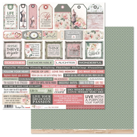 Penelope Dee 12x12 Penelope Paper- Tell the Story