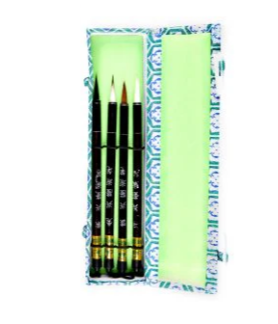 Sumi Brush Set 4 piece (Short Handle)