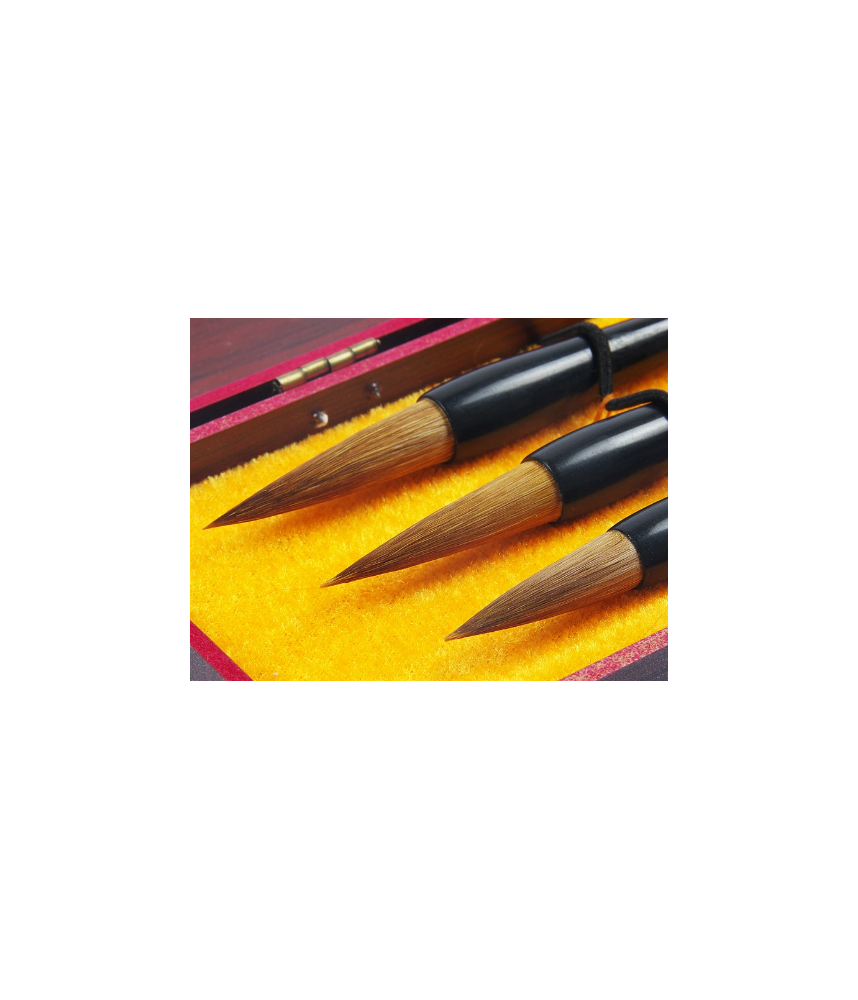 Sumi Brush Set 3 piece (Short Handle)