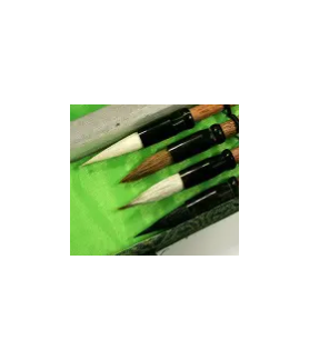 Sumi Brush Set 4 piece (Short Handle)