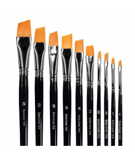 Dala Gold 758 Angle Brush- 22