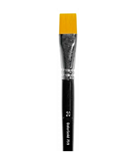 Dala Gold 759 Flat Brush- 20