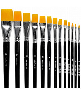 Dala Gold 759 Flat Brush- 20