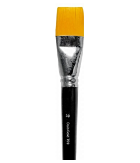 Dala Gold 759 Flat Brush- 30
