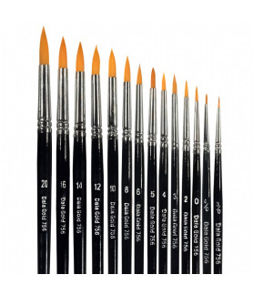 Dala Gold 756 Round Brush- 14