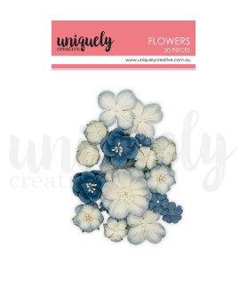 Uniquely Creative Flowers - Dusty Blue