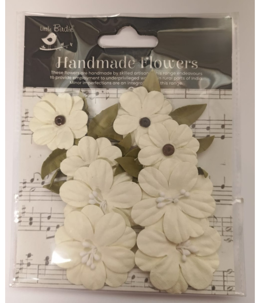 Little Birdie Flowers Fiorella- Ivory Pearl