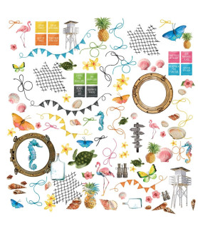 49 And Market Laser Cut Outs -Vintage Artistry Sunburst