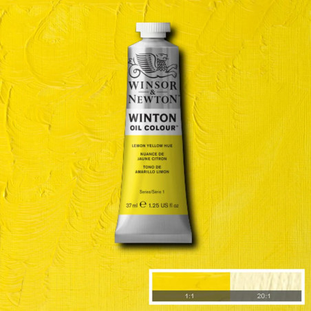 Winsor & Newton Oil 37ml- Lemon Yellow Hue