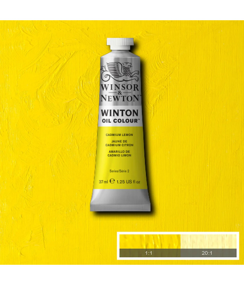 Winsor & Newton Oil 37ml- Cadmium Lemon Hue