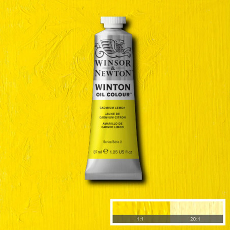 Winsor & Newton Oil 37ml- Cadmium Lemon Hue
