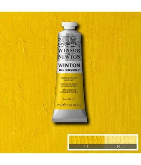 Winsor & Newton Oil 37ml- Cadmium Yellow Pale Hue