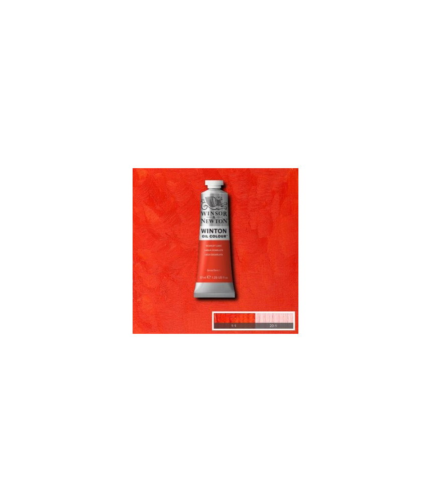 Winsor & Newton Oil 37ml- Scarlet Lake