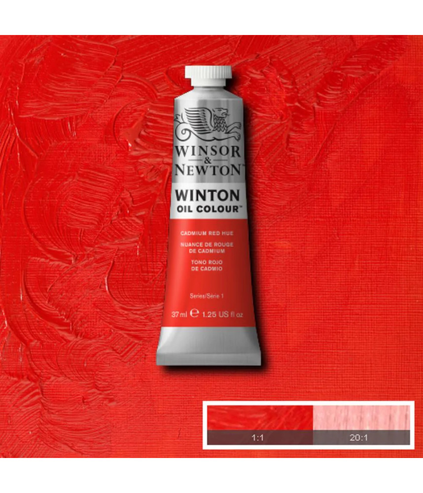 Winsor & Newton Oil 37ml- Cadmium Red Hue