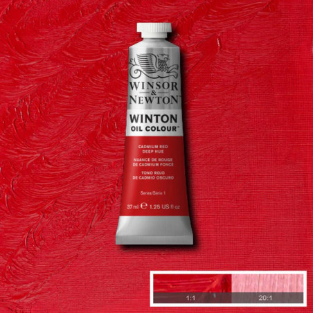 Winsor & Newton Oil 37ml- Cadmium Red Deep Hue