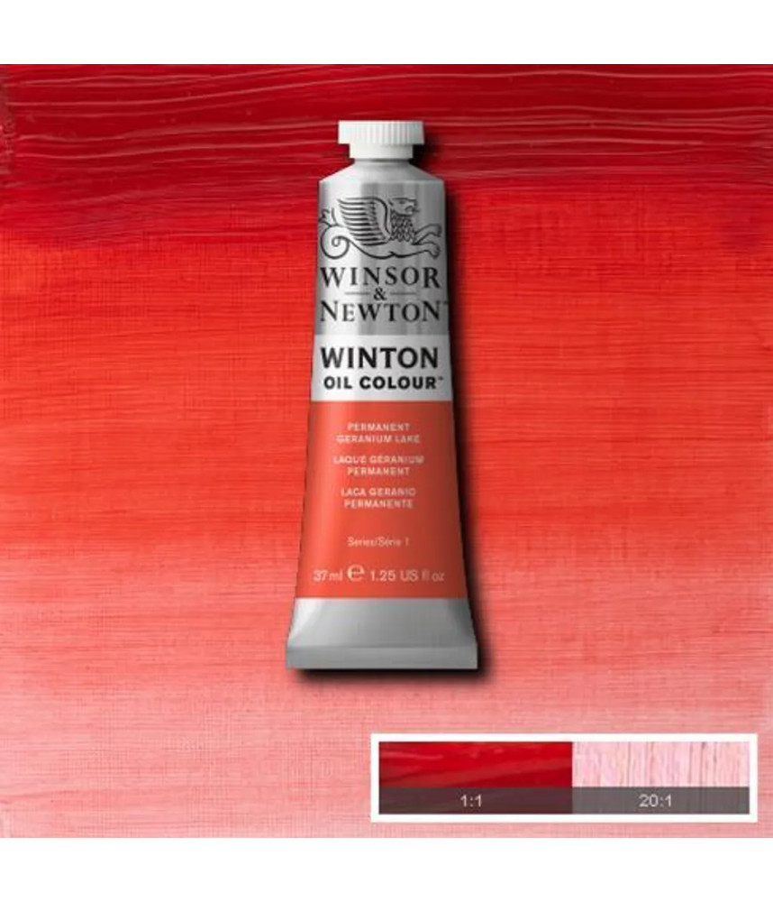 Winsor & Newton Oil 37ml- Permanent Geranium Lake