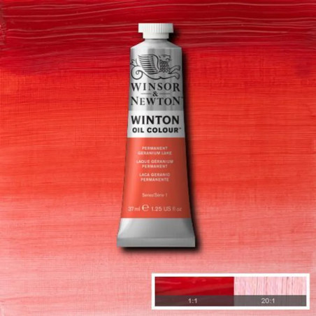 Winsor & Newton Oil 37ml- Permanent Geranium Lake
