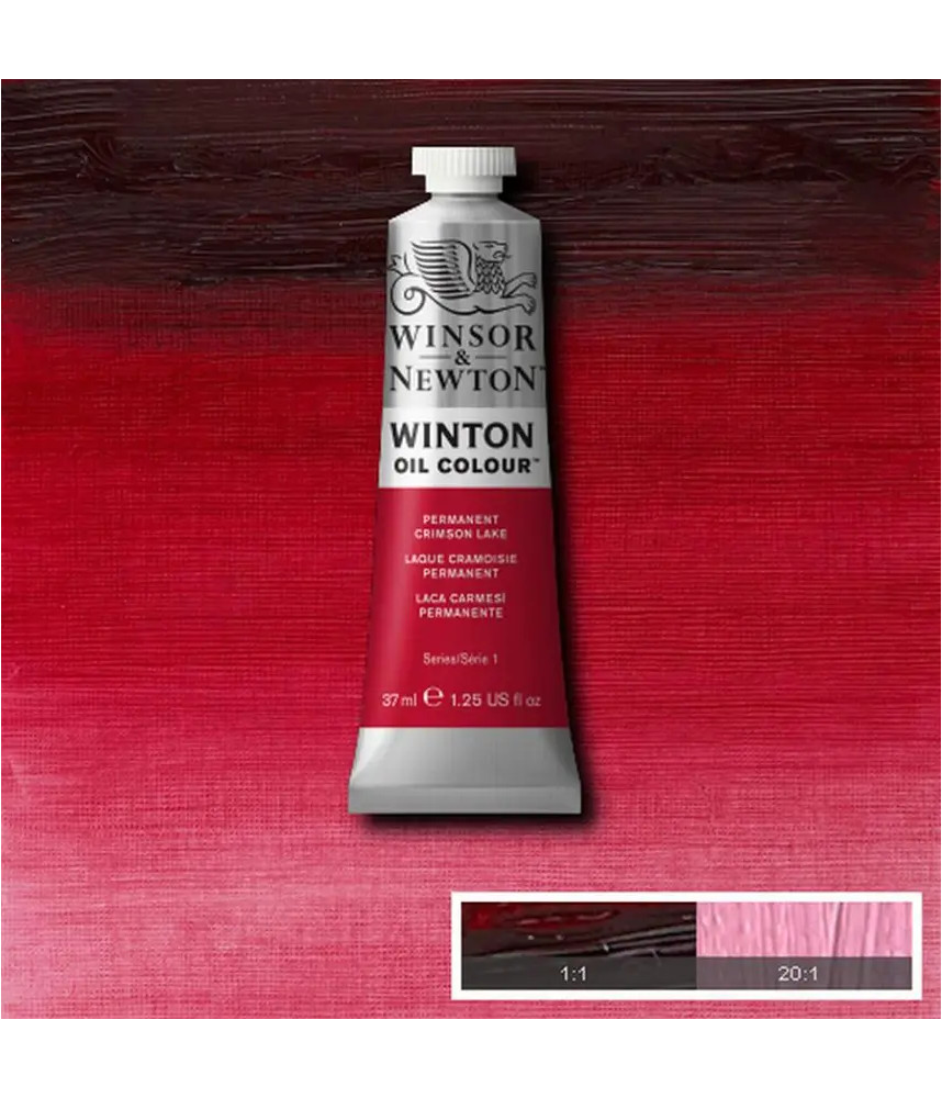 Winsor & Newton Oil 37ml- Permanent Crimson Lake