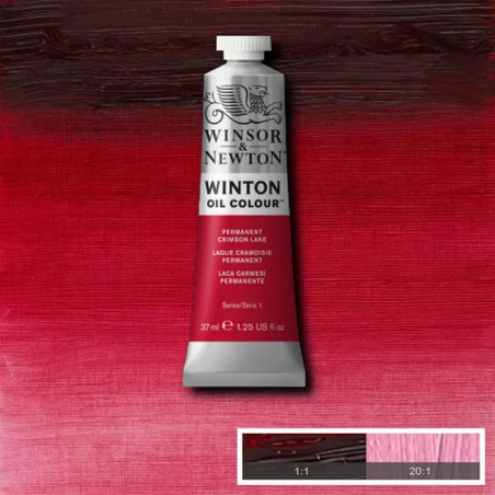 Winsor & Newton Oil 37ml- Permanent Crimson Lake