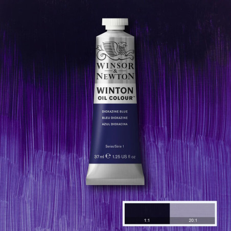 Winsor & Newton Oil 37ml- Dioxazine Blue