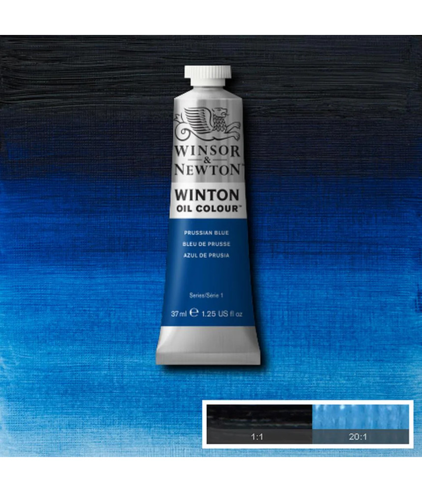 Winsor & Newton Oil 37ml- Prussian Blue