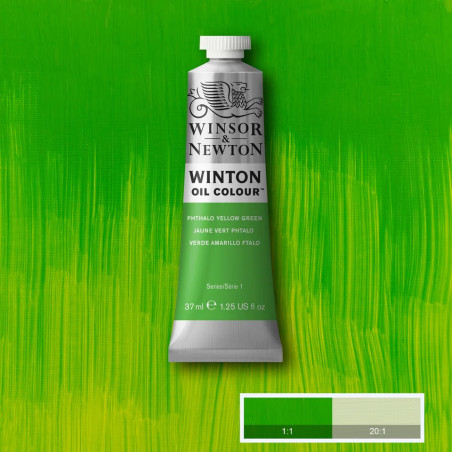 Winsor & Newton Oil 37ml- Phthalo Yellow Green