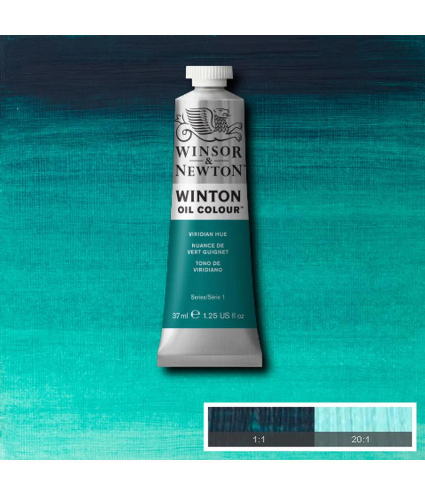 Winsor & Newton Oil 37ml- Viridian Hue