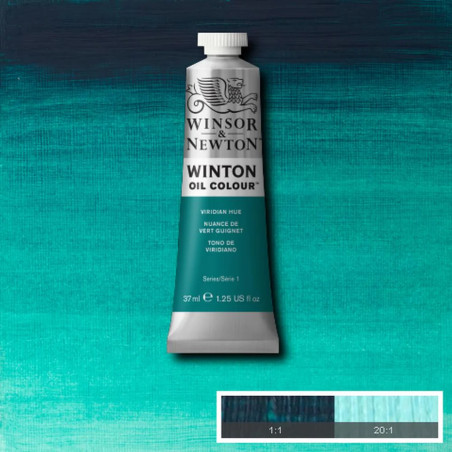 Winsor & Newton Oil 37ml- Viridian Hue