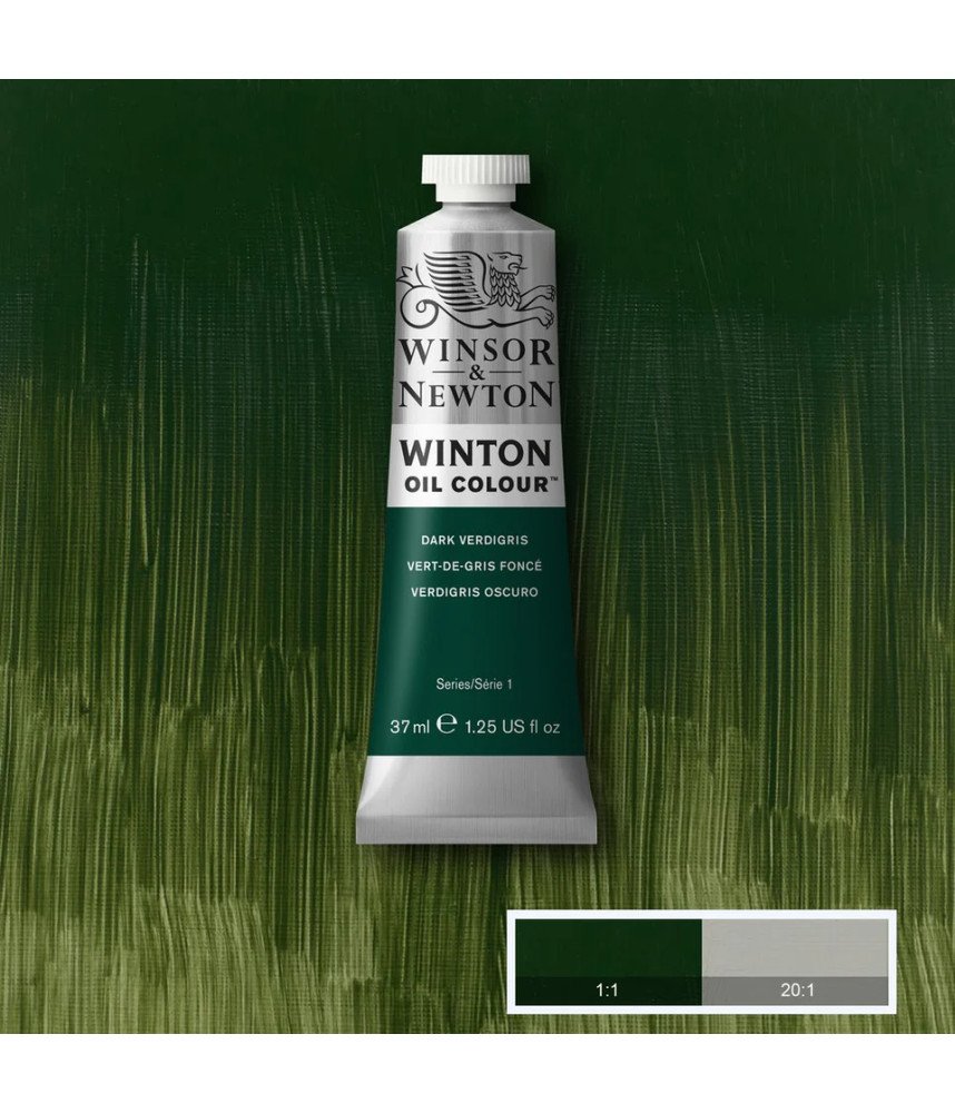 Winsor & Newton Oil 37ml- Dark Verdigris