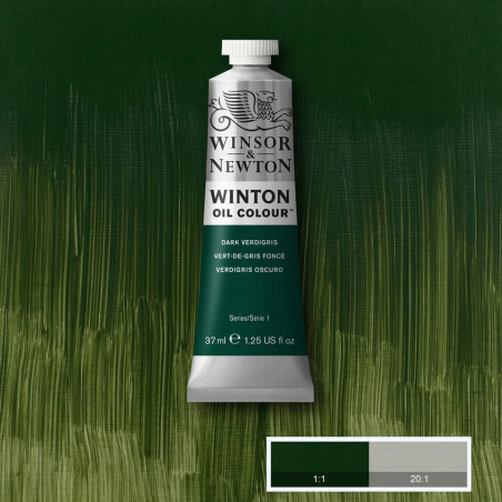 Winsor & Newton Oil 37ml- Dark Verdigris