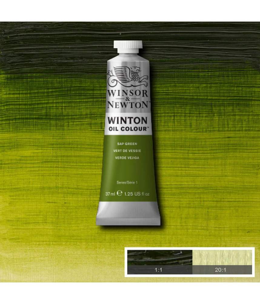 Winsor & Newton Oil 37ml- Sap Green
