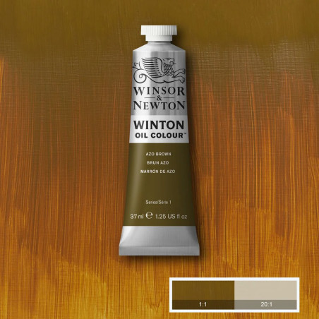Winsor & Newton Oil 37ml- Azo Brown