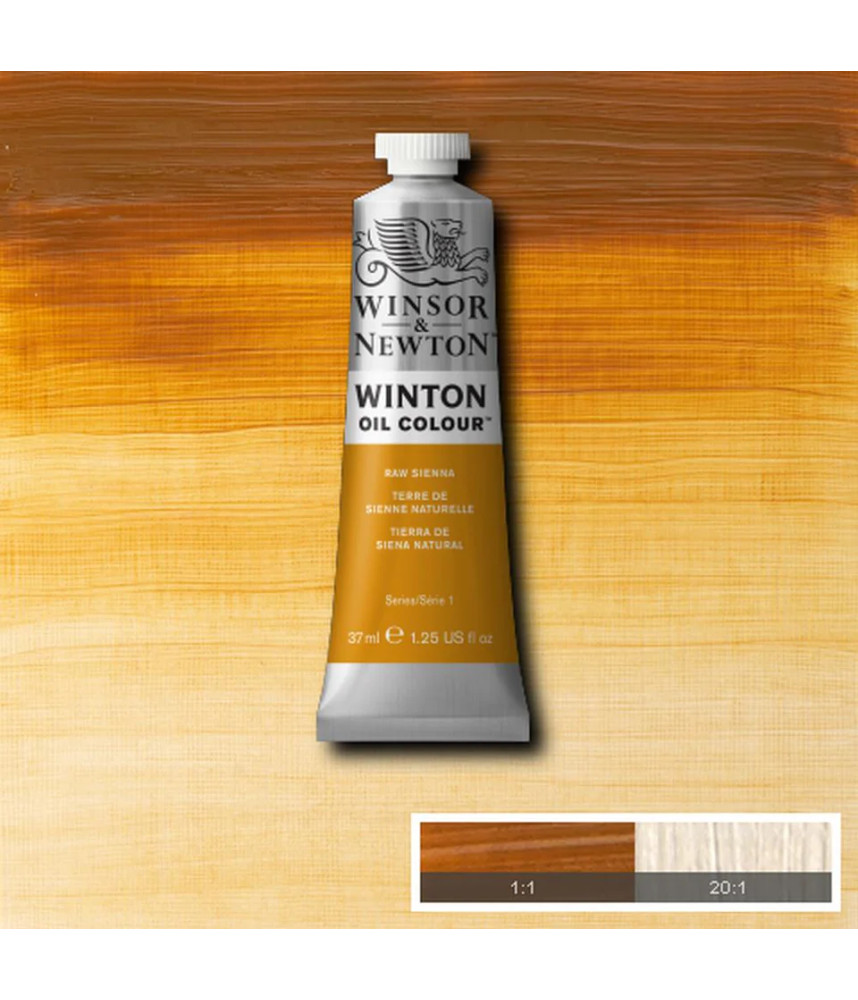 Winsor & Newton Oil 37ml- Raw Sienna