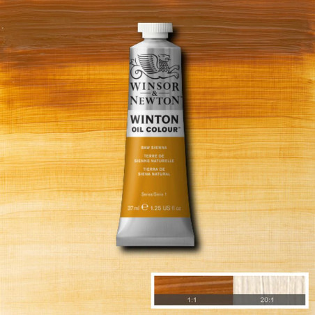 Winsor & Newton Oil 37ml- Raw Sienna