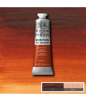 Winsor & Newton Oil 37ml- Burnt Sienna