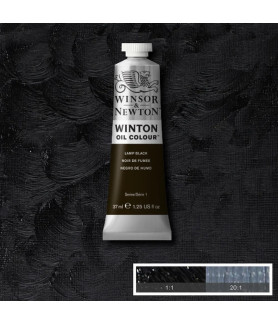 Winsor & Newton Oil 37ml- Lamp Black