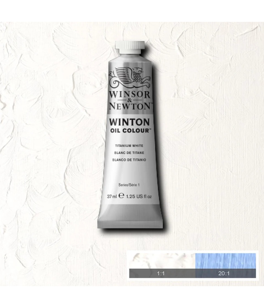 Winsor & Newton Oil 37ml- Titanium White