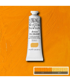 Winsor & Newton Artists' Oil 37ml- Winsor Yellow Deep