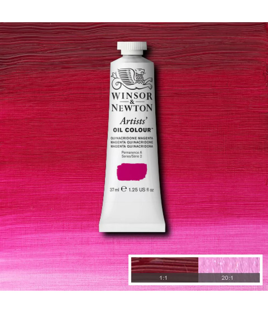 Winsor & Newton Artists' Oil 37ml- Quinacridone Magenta