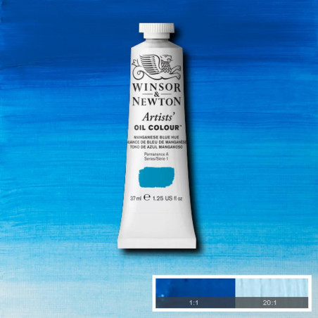 Winsor & Newton Artists' Oil 37ml- Manganese Blue Hue