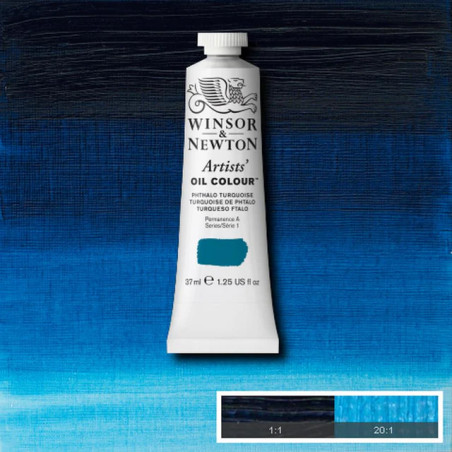 Winsor & Newton Artists' Oil 37ml- Phthalo Turquoise