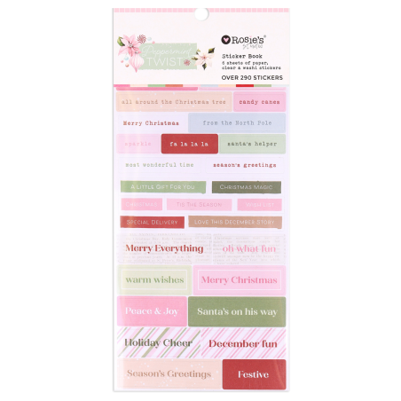 Rosie Studio- Peppermint Twist Sticker Book