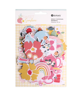 Rosie's Studio- Sweet Sunshine Cardstock Diecut (184 Pieces) -  Ephemera